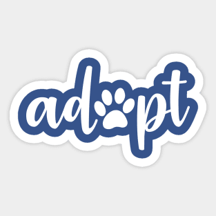 Adopt Sticker